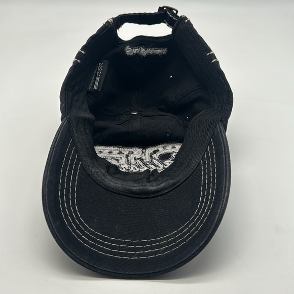 Vtg Y2K San Francisco California Embroidered Yukon Strap Distressed Baseball Hat - Picture 9 of 14